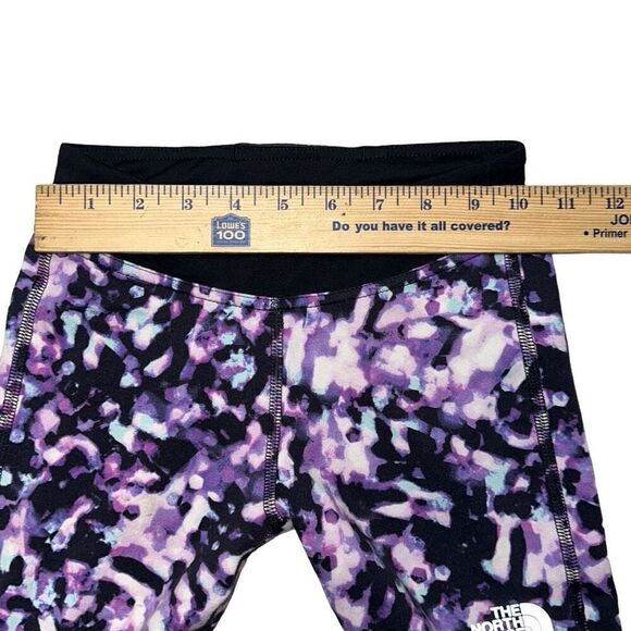The North Face Girl’s Pulse Capri size small (7/8) in purple + black - Picture 7 of 7